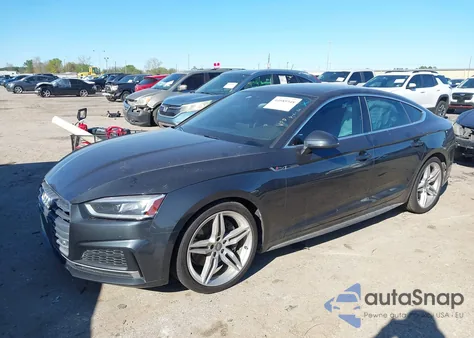 2018 Audi A5 2.0T Premium from USA, damaged, VIN WAUENCF52JA007701